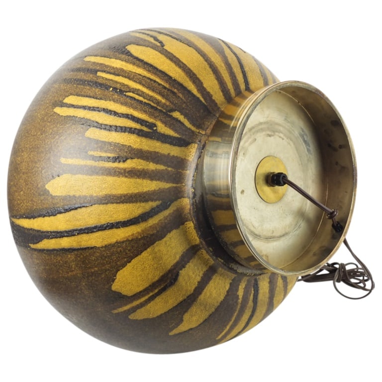 Large French Ceramic Lamp - 3
