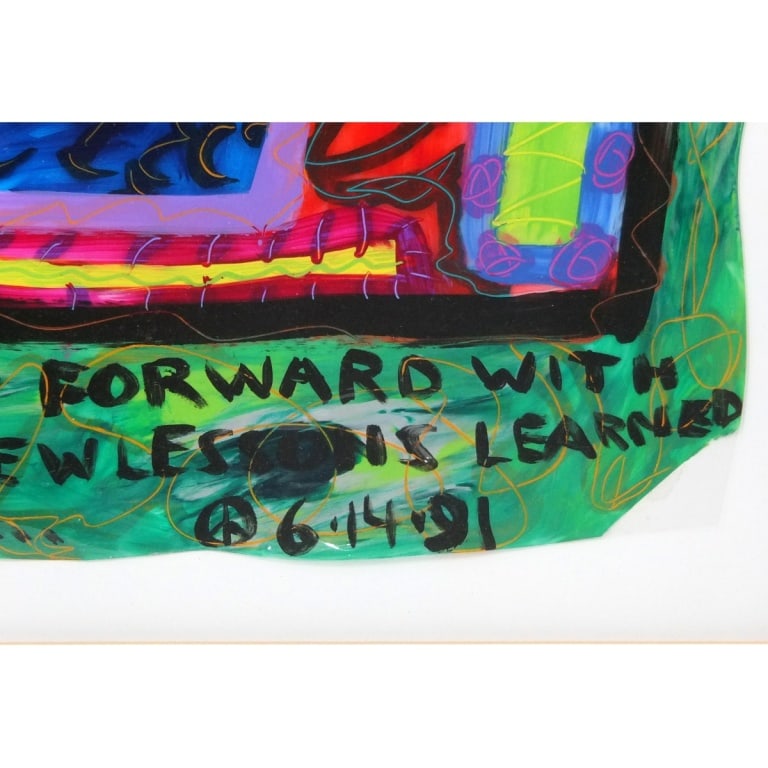 Contemporary Mixed Media on Vinyl - 3