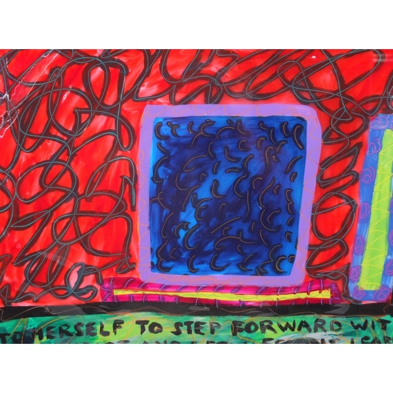 Contemporary Mixed Media on Vinyl - 5