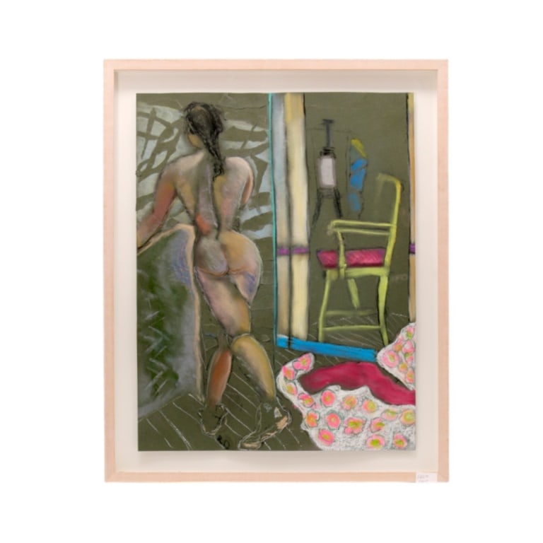 Reita Davis Pastel on Paper "Nude" (1 of 3)