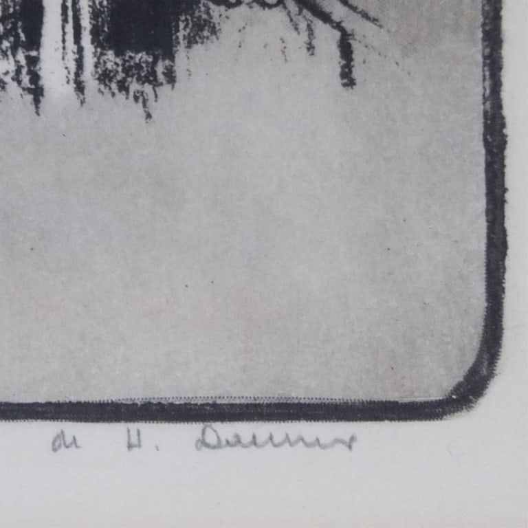 Honore Daumier Lithograph "Types et Physionomies" - 3