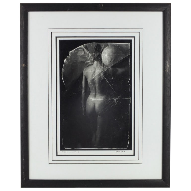 Vincent Serbin Photo "The Seed of Consciousness": Vincent Serbin (21st Century) Silver Gelatin Print "The Seed of Consciousness" Signed and Numbered 6/50. Sight measures 12-3/4" x 10". Frame measures 21-1/2" x 17-1/2". Condition: Good condition.