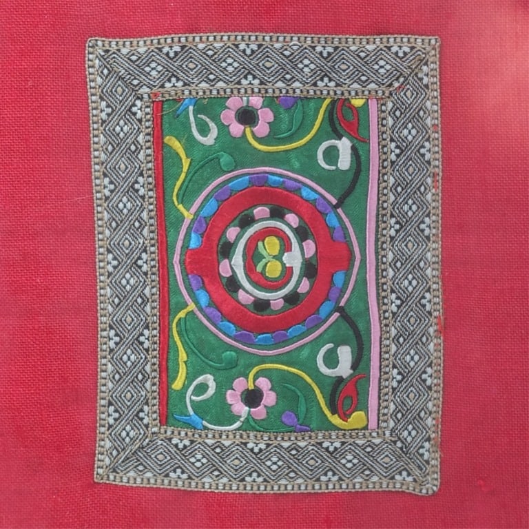 3 Framed Middle Eastern Embroidery Panels - 3