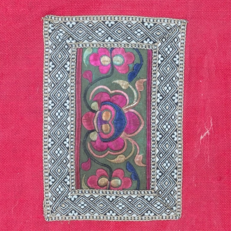 3 Framed Middle Eastern Embroidery Panels - 4