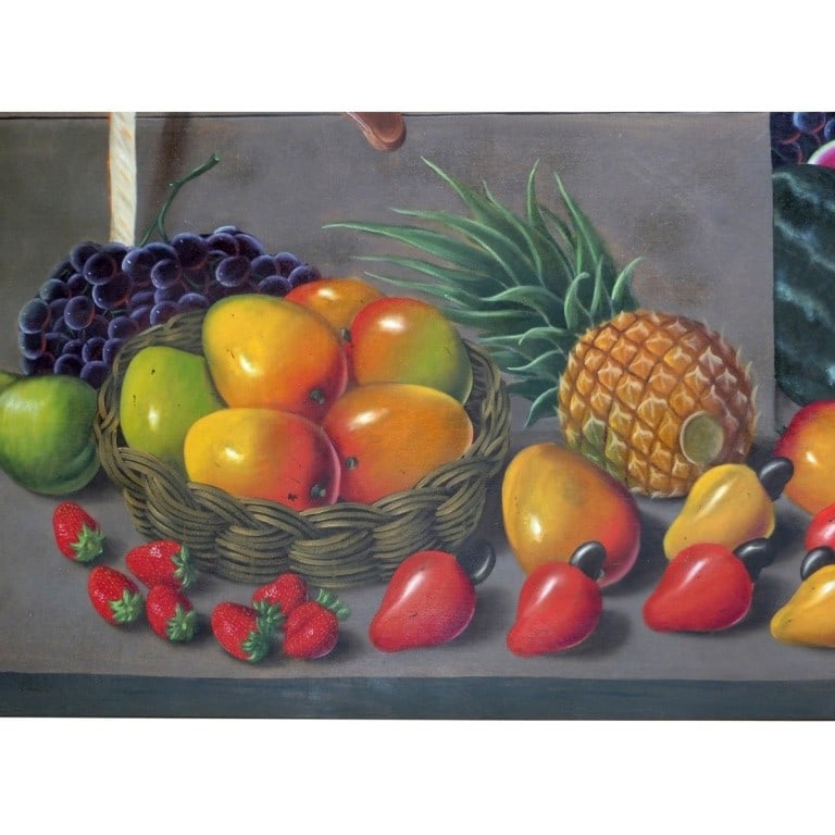 Victor Jimenez Decorative Oil/Canvas "Still Life" - 3