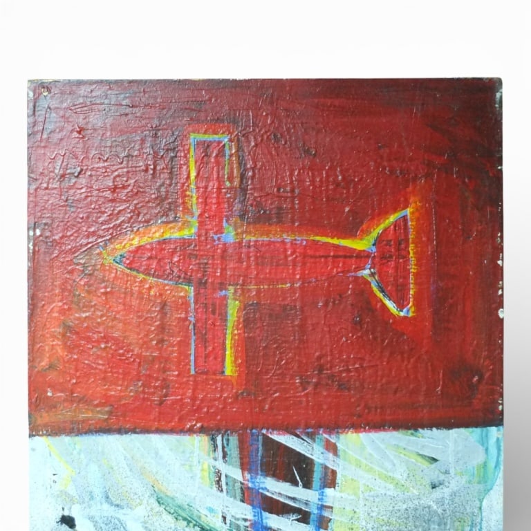 Possibly Daniel Cleese Oil on Canvas "Abstract" - 2