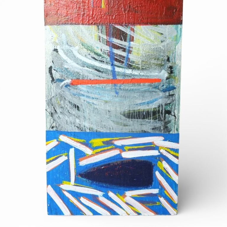 Possibly Daniel Cleese Oil on Canvas "Abstract" - 3