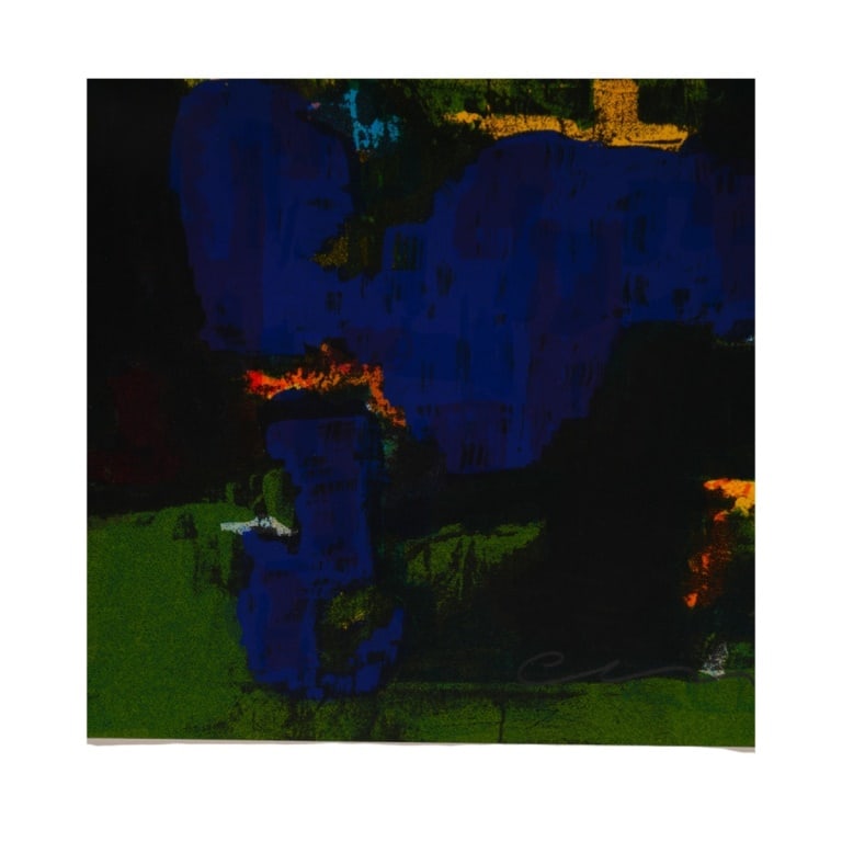 Sergei Sviatchenko Lithograph Abstract Composition - 2