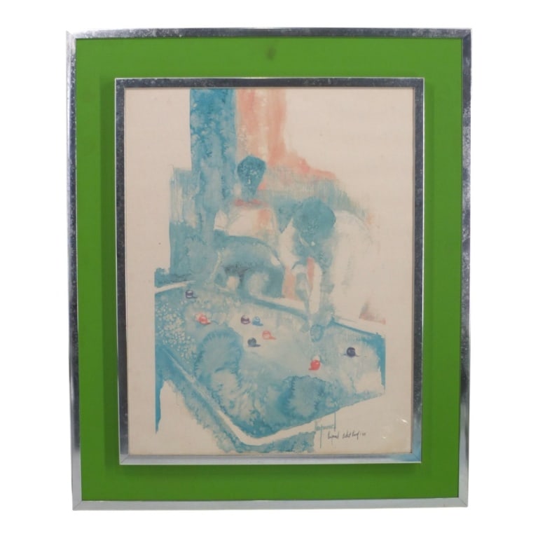 Artists Proof Color Lithograph, Signed Raymond (1 of 4)