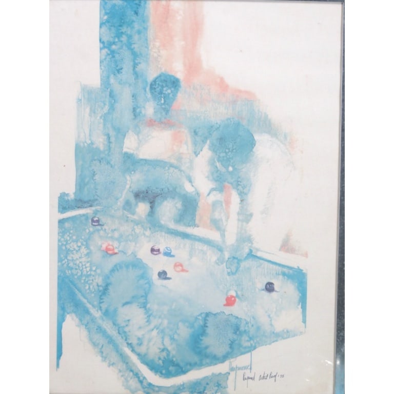 Artists Proof Color Lithograph, Signed Raymond - 2