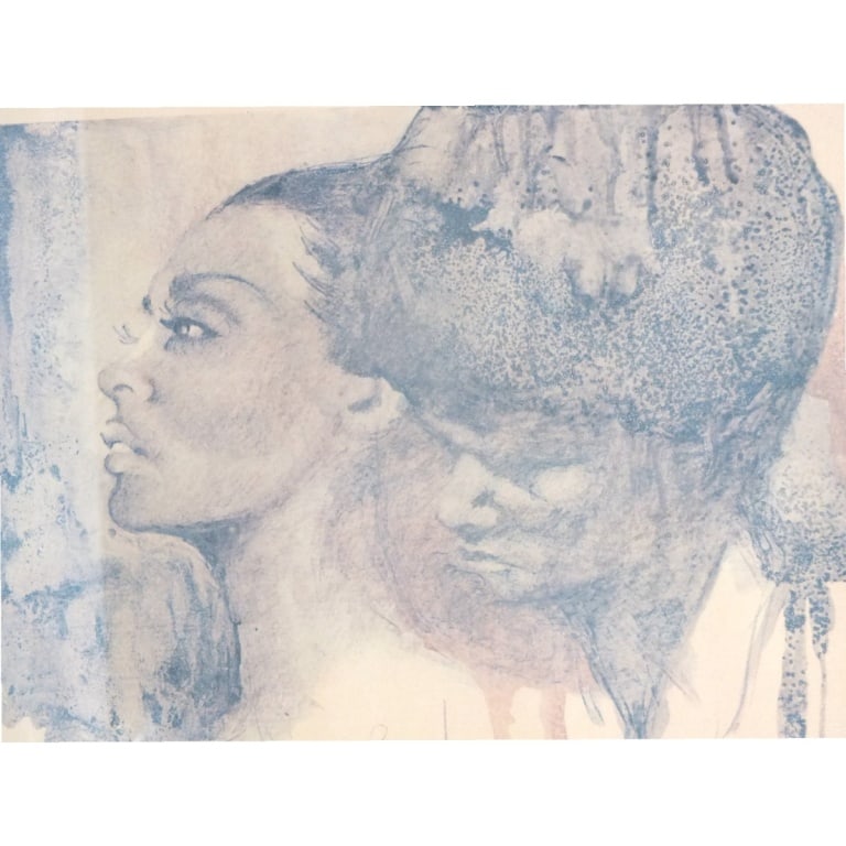 Artists Proof Color Lithograph, Signed Raymond - 3