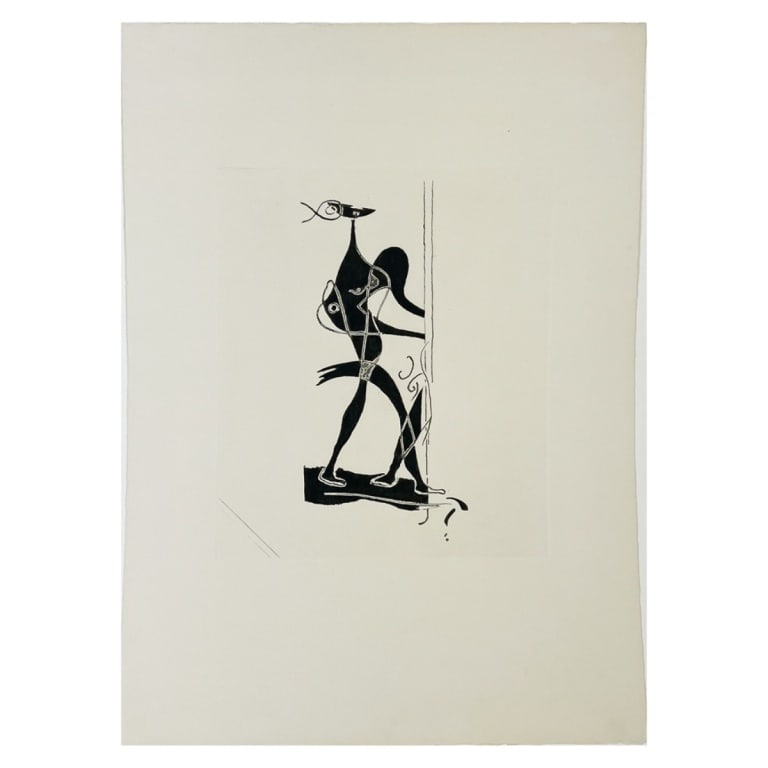 Georges Braque Etching "Ajax" on Arches Paper (1 of 3)
