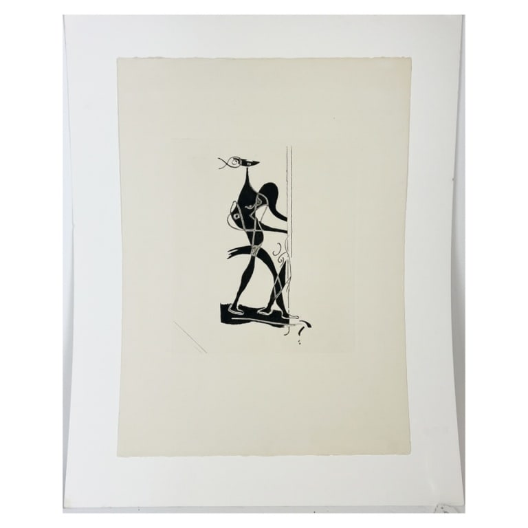 Georges Braque Etching "Ajax" on Arches Paper - 2