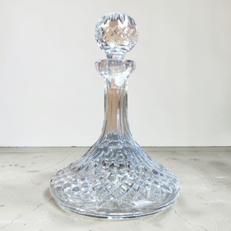 Waterford "Lismore" Ship's Decanter (1 of 4)