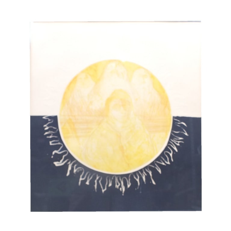 B. Campbell Color Lithograph "Eclipse" - 3