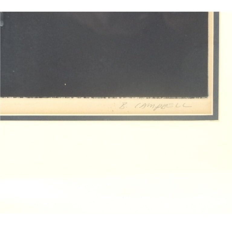 B. Campbell Color Lithograph "Eclipse" - 4