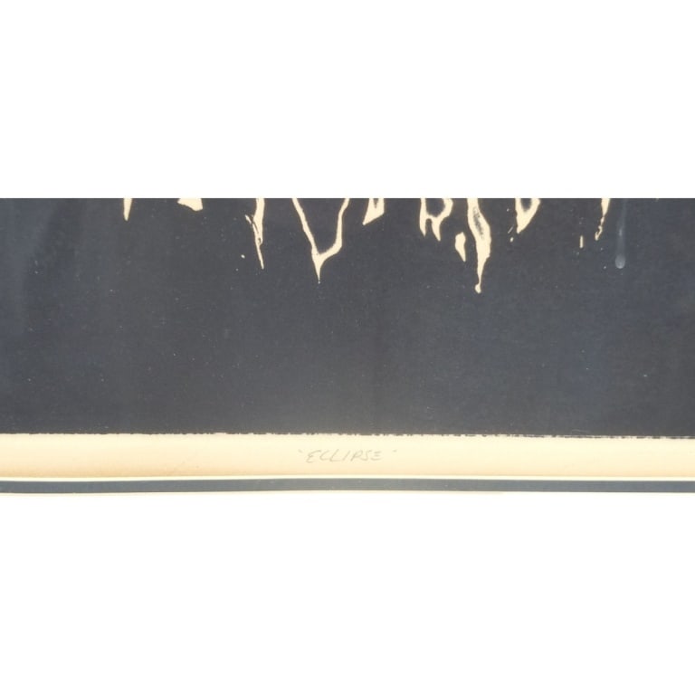 B. Campbell Color Lithograph "Eclipse" - 5
