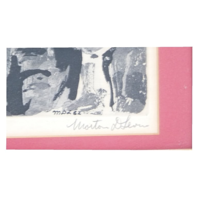 Morton D Levin AAA Etching "Duet" Signed - 3