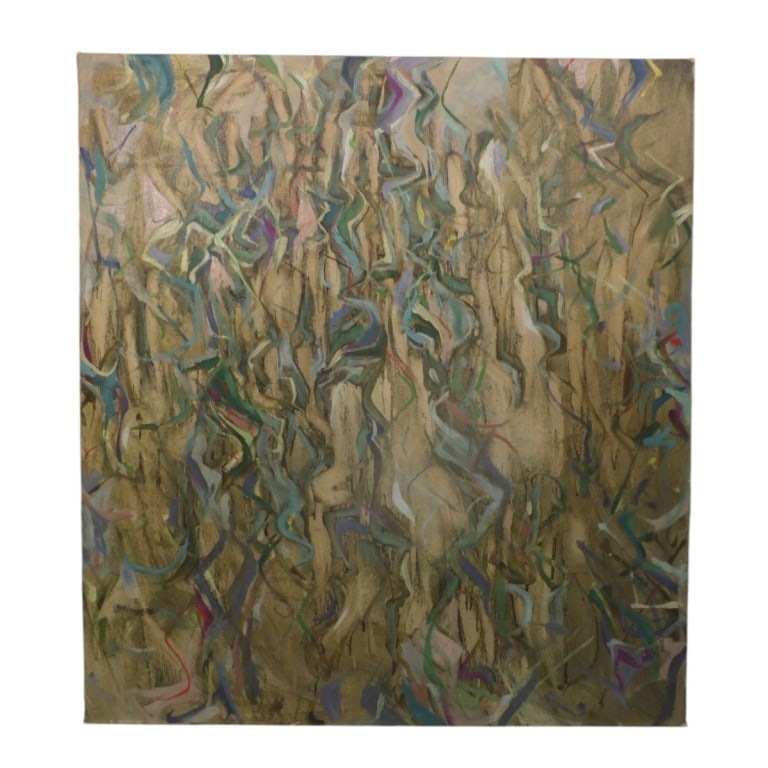 Mnnr Jackson Pollock O/C "Abstract Composition"
