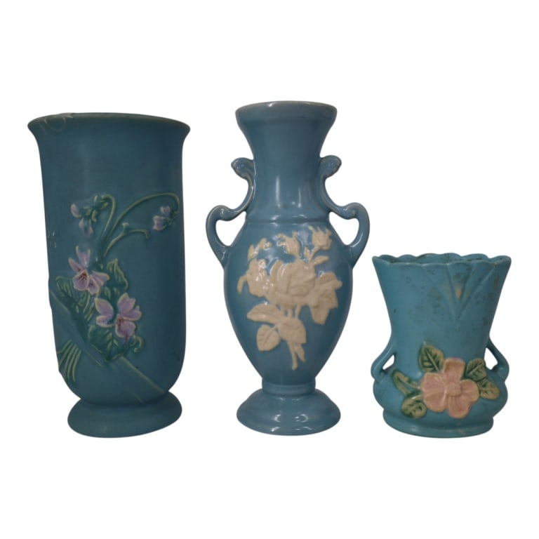 Grouping of Weller Vases (1 of 4)