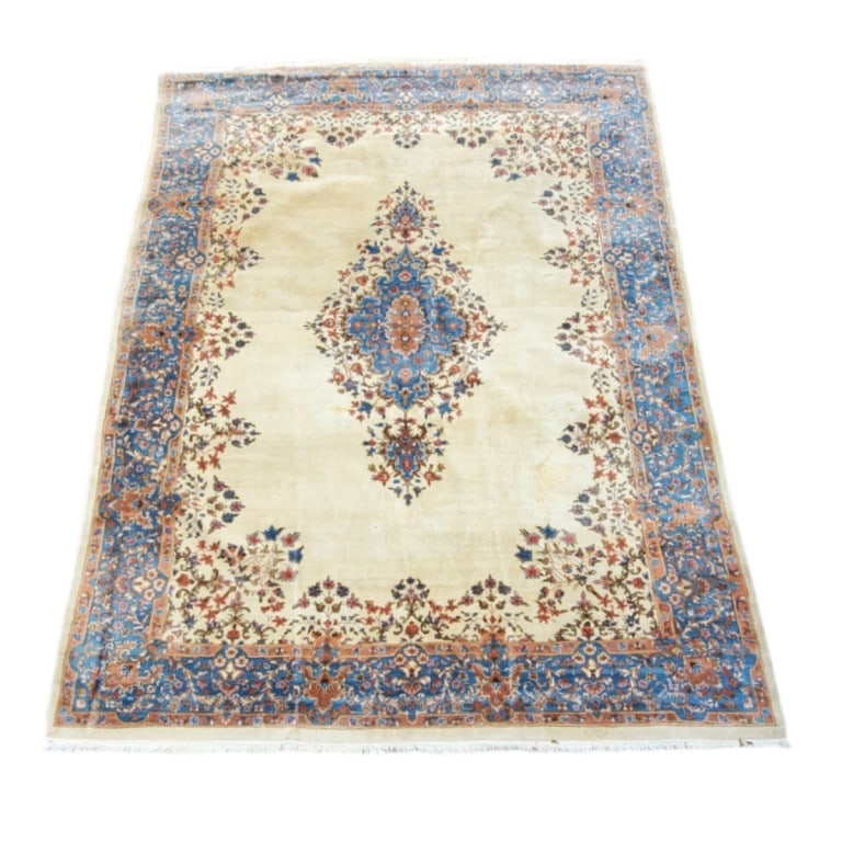 Semi Antique Persian Wool Rug (1 of 8)
