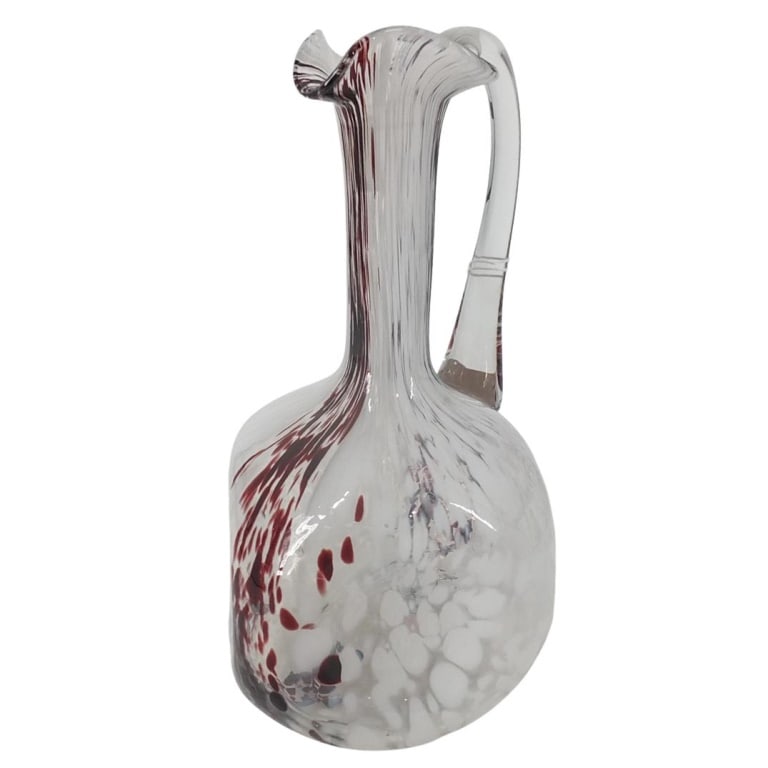 Murano Art Glass Jug (1 of 2)