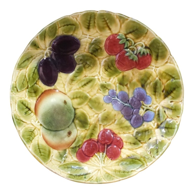 Vintage Sarreguemines Plate (1 of 3)