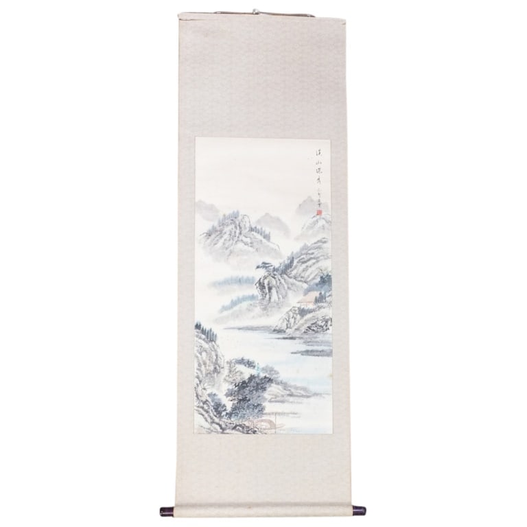 Antique Chinese Scroll Painting (1 of 3)