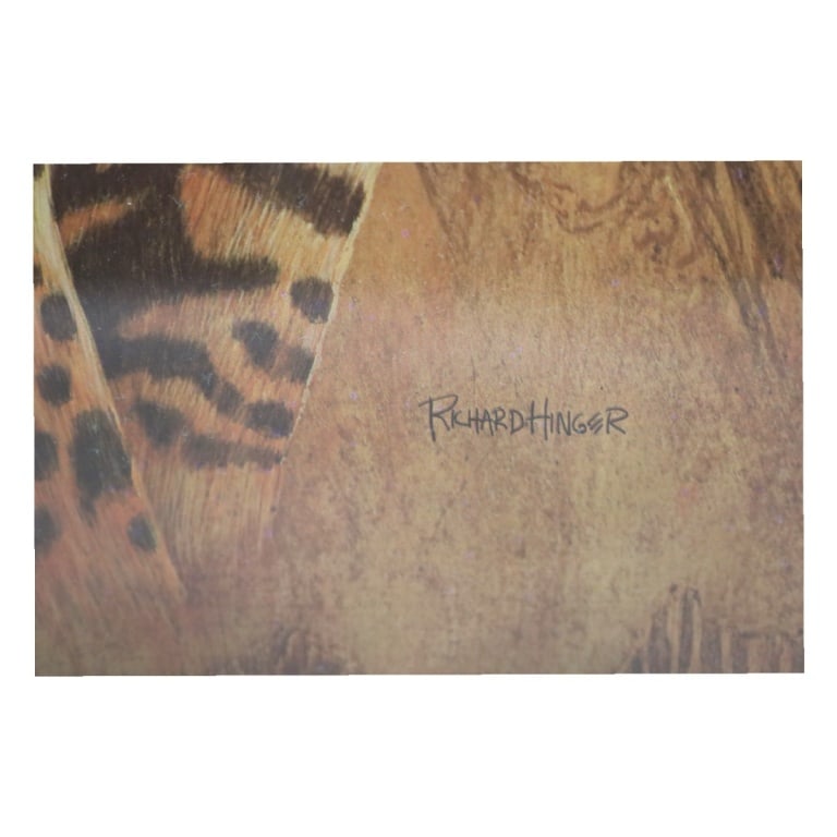 Richard Hinger Offset Lithograph "Leopard" - 3