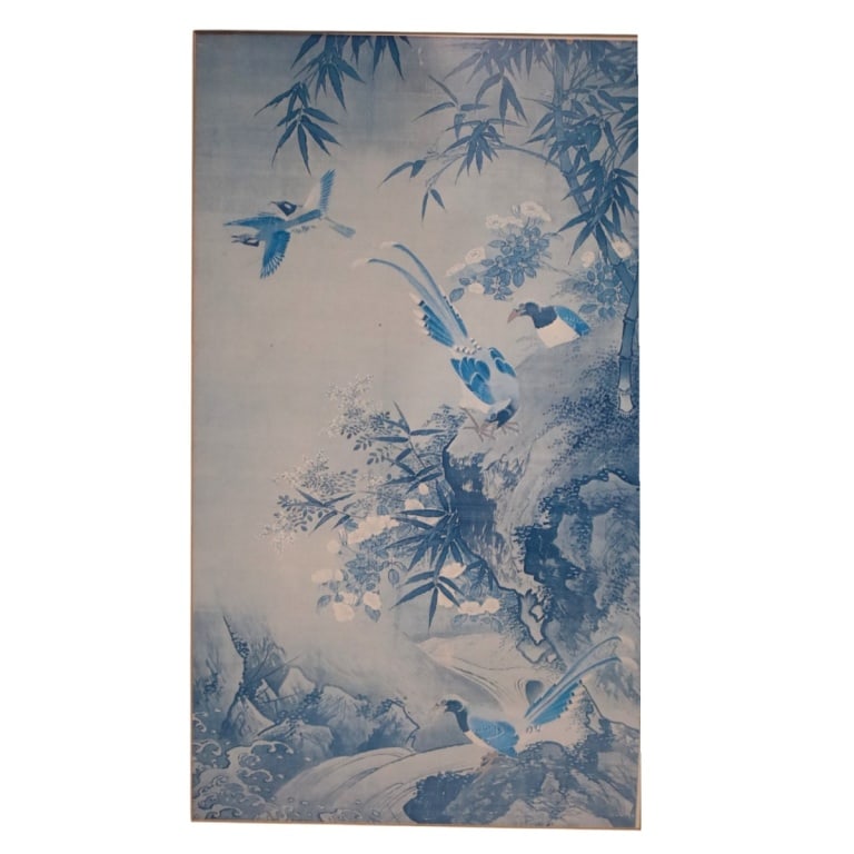 2 Framed Decorative Chinese Offset Lithographs - 2