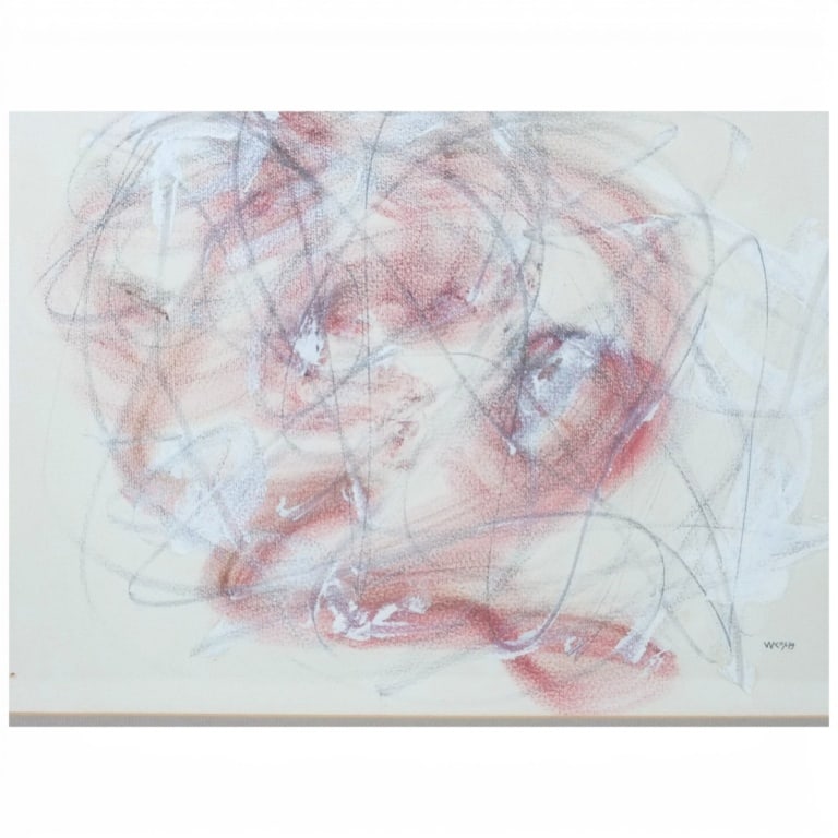 Attrib: Woong Kim "Abstract Composition" 1979 - 2