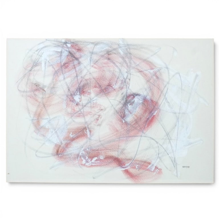 Attrib: Woong Kim "Abstract Composition" 1979 - 4