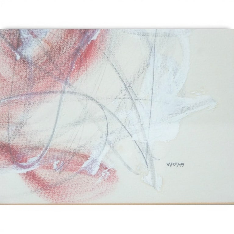 Attrib: Woong Kim "Abstract Composition" 1979 - 5