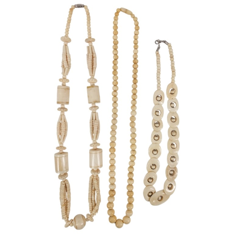 Grouping of Vintage Tribal Necklaces (1 of 4)