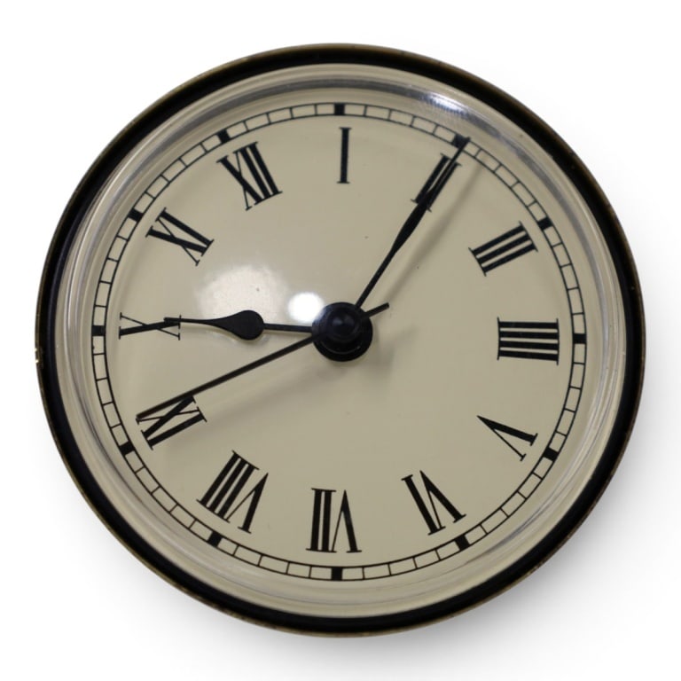 Daum Crystal "Pyramid" Table Clock - 5