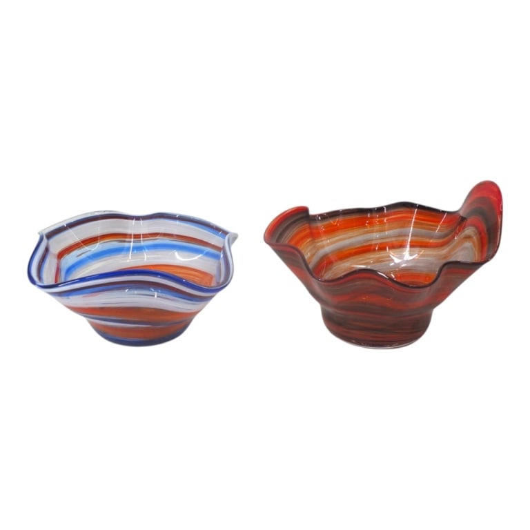 Grouping of Murano Art Glass Bowls (1 of 8)