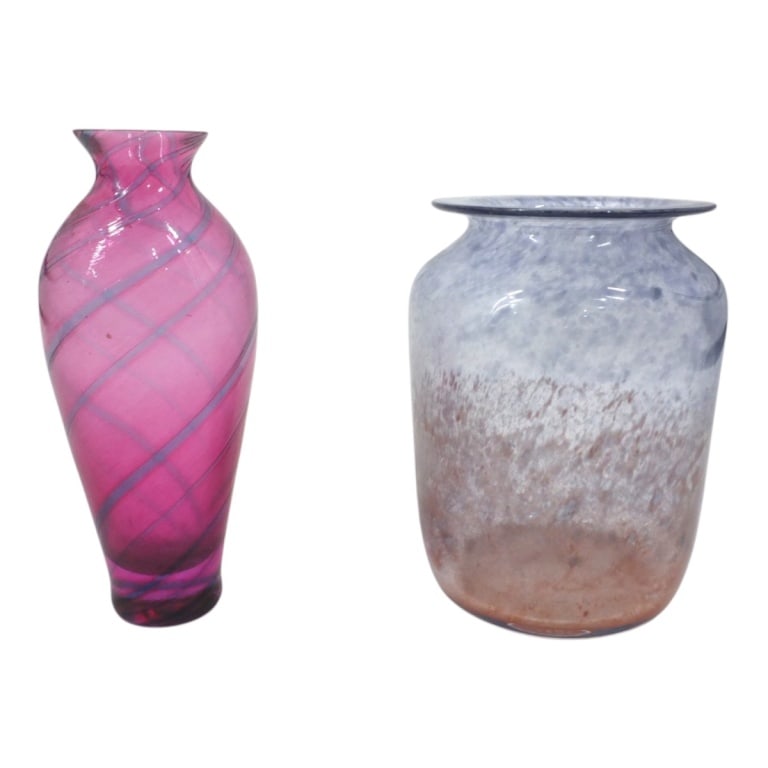 Grouping of Art Glass Vases (1 of 4)