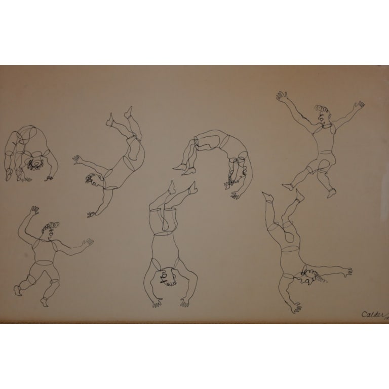 After Calder Offset Lithograph"Calder's Circus" - 2