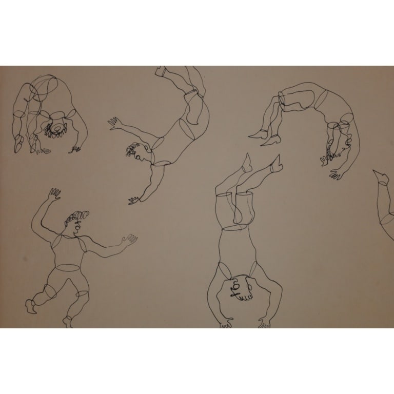 After Calder Offset Lithograph"Calder's Circus" - 3