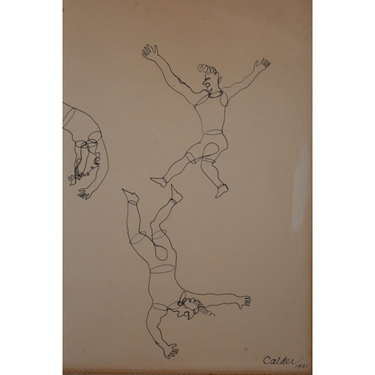 After Calder Offset Lithograph"Calder's Circus" - 4