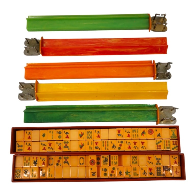Mid Century TYL MFG American Mahjong Set (1 of 6)