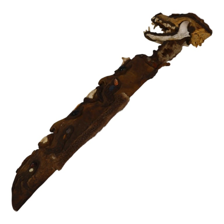 Tramontina Brazilian Folk Art Machete & Scabbard (1 of 10)