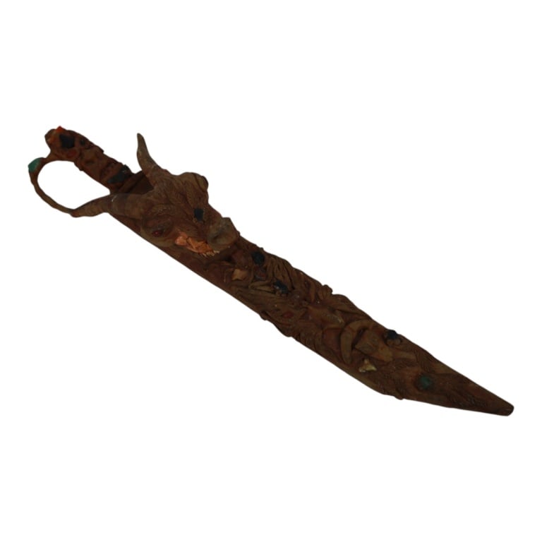 Tramontina Brazilian Folk Art Machete & Scabbard (1 of 9)