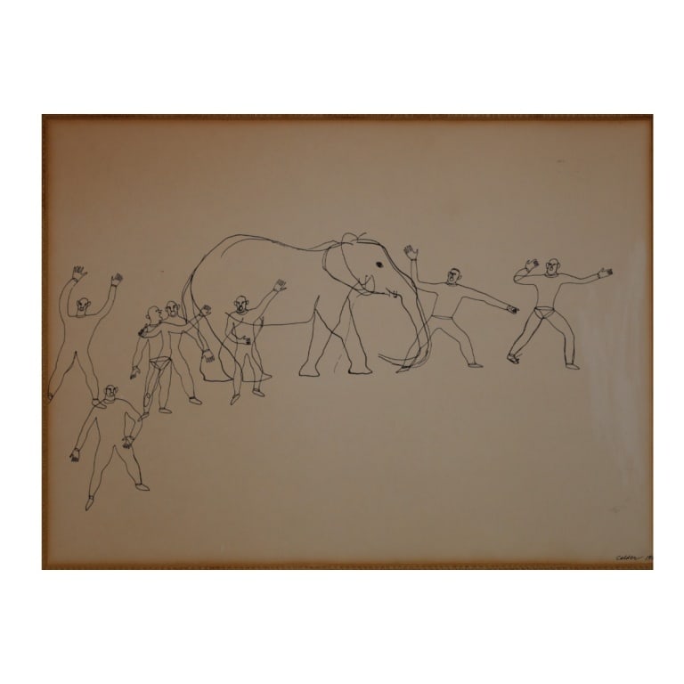After Calder Offset Lithograph "Calder's Circus" - 2