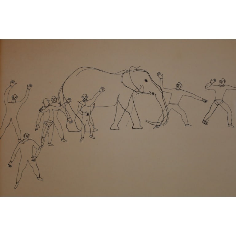 After Calder Offset Lithograph "Calder's Circus" - 3
