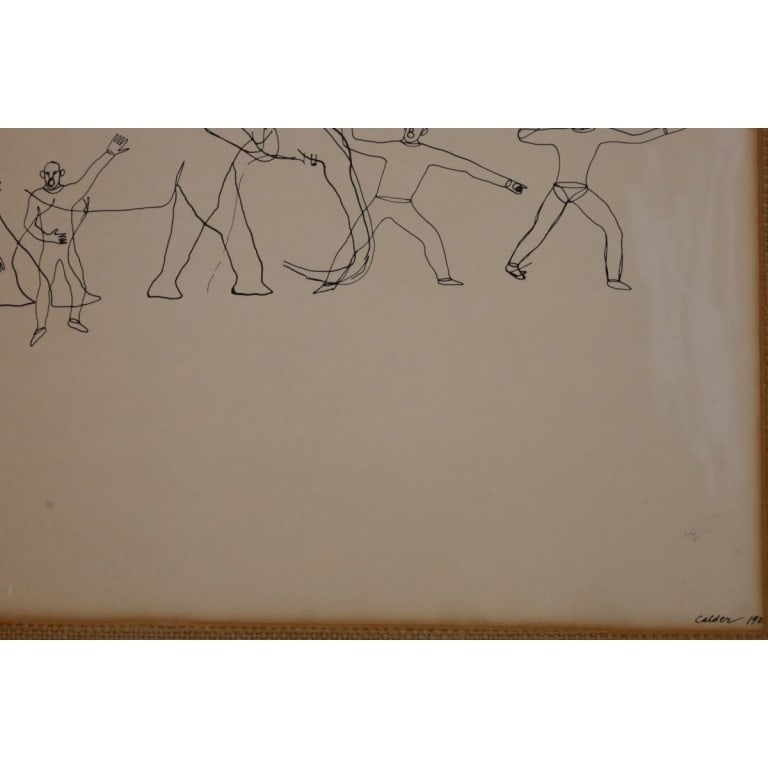 After Calder Offset Lithograph "Calder's Circus" - 4