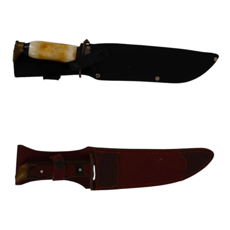 (2) Vintage Fixed Blade Knives - 2