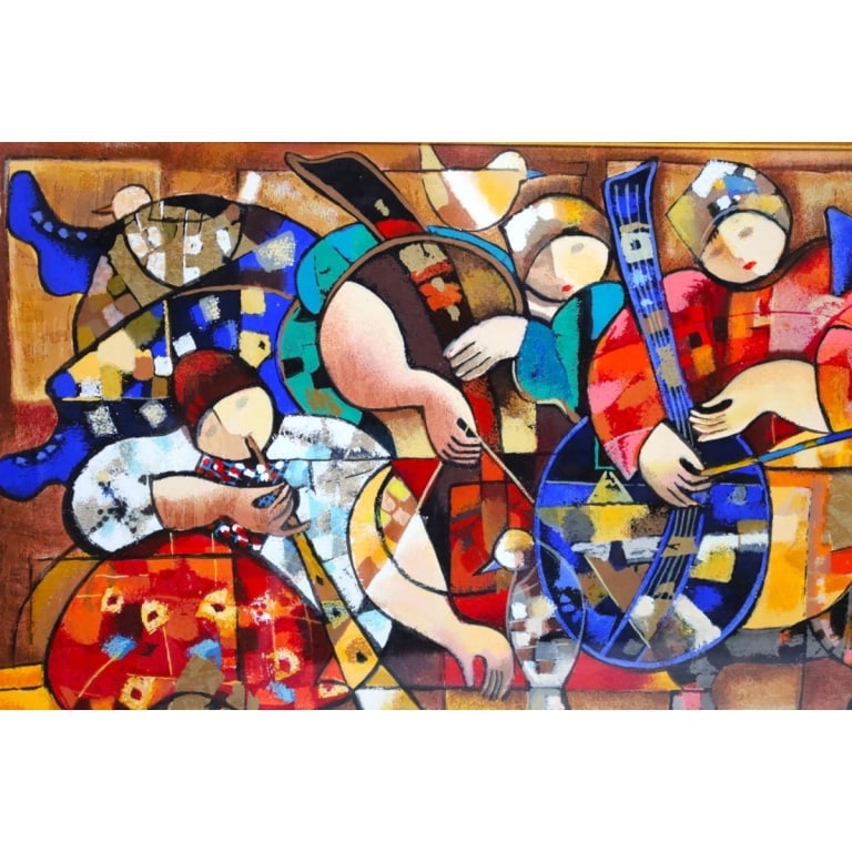 Dorit Levi Limited Edition Serigraph "Unity" - 3