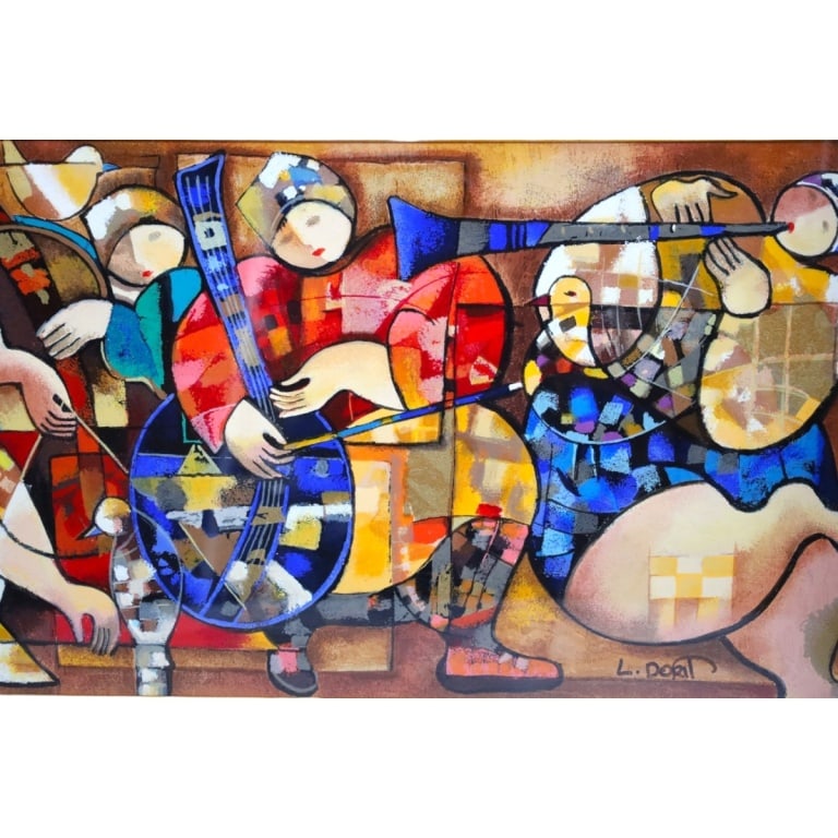 Dorit Levi Limited Edition Serigraph "Unity" - 4