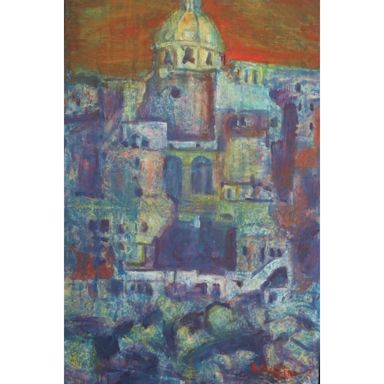 Raffaele Delfino O/C "Architectural Abstract" - 2